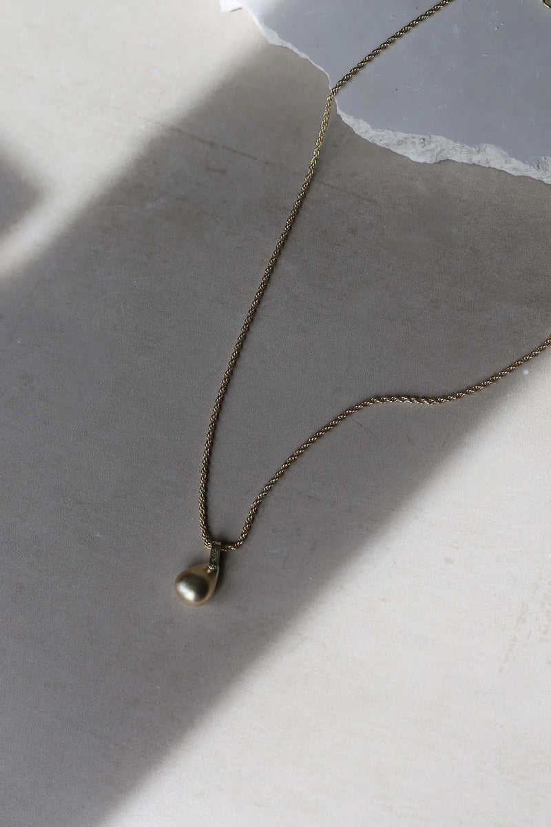 Pebble Necklace - Gold