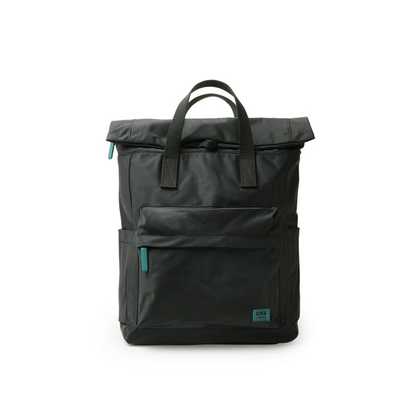 Creative Waste Black Canfield B Recycled Nylon MEDIUM - Teal