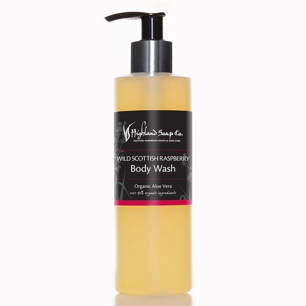 Wild Raspberry Organic Body Wash