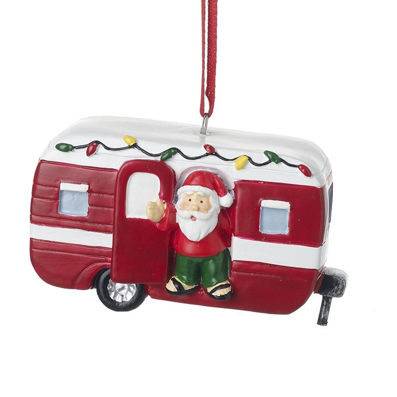 Santa's Caravan Hanger Decoration