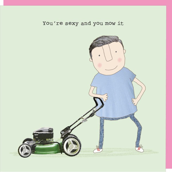 Sexy Mow Valentines Card