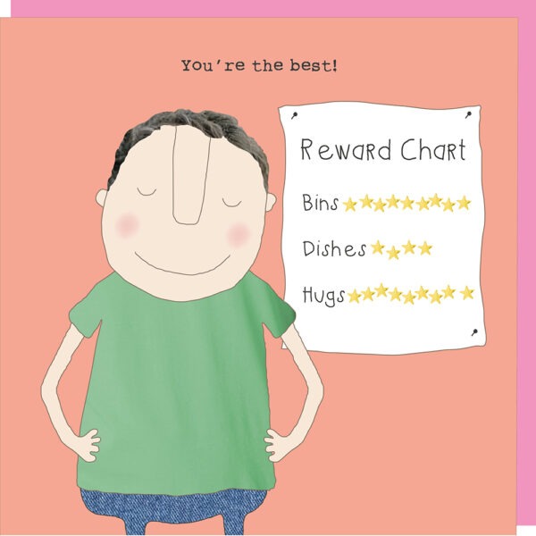 Reward Chart Valentines Card