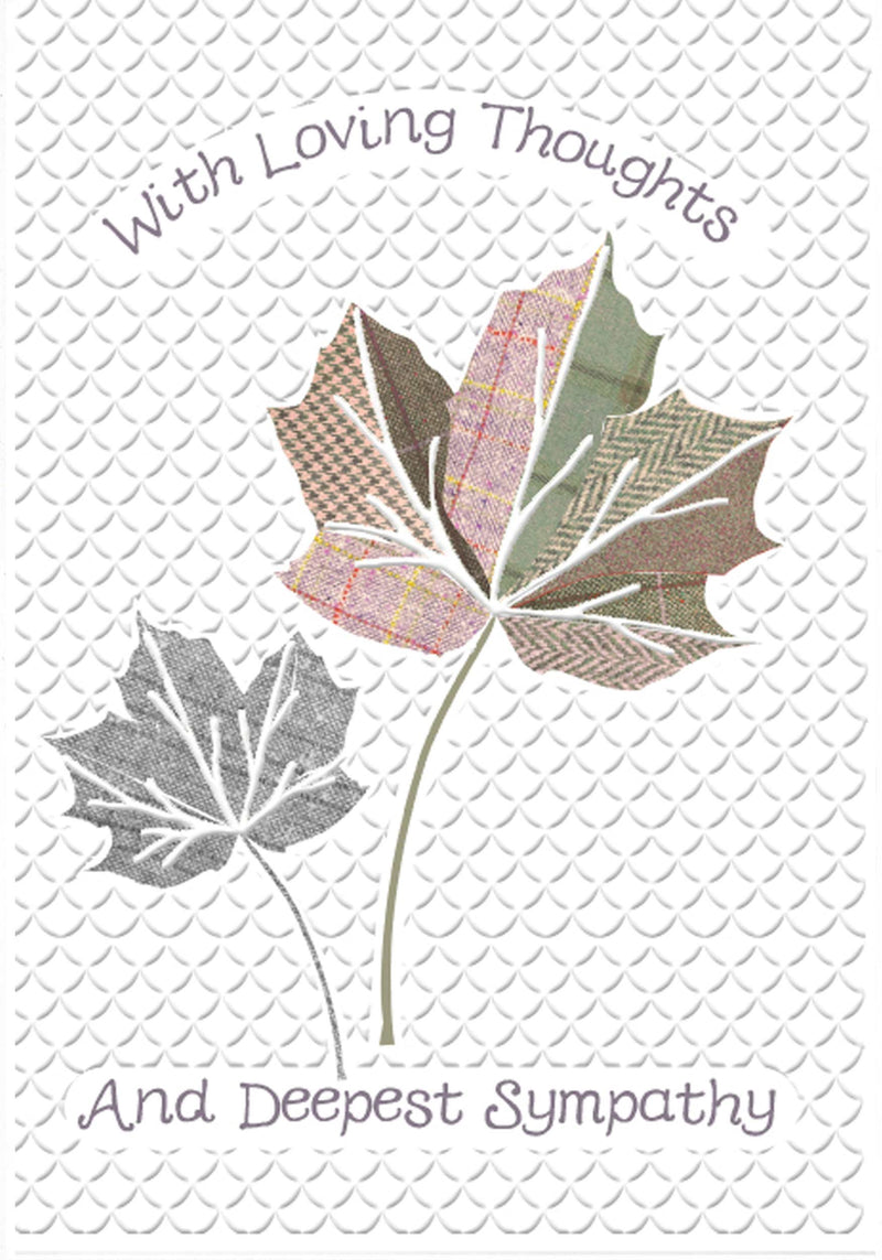 With Loving Thoughts Sympathy Card