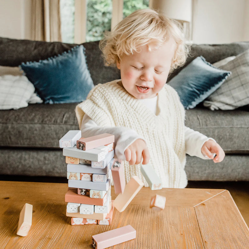 Farmyard Animal Tumbling Tower