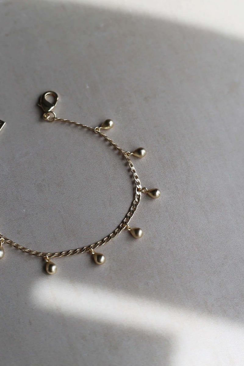 Teardrop Bracelet - Gold