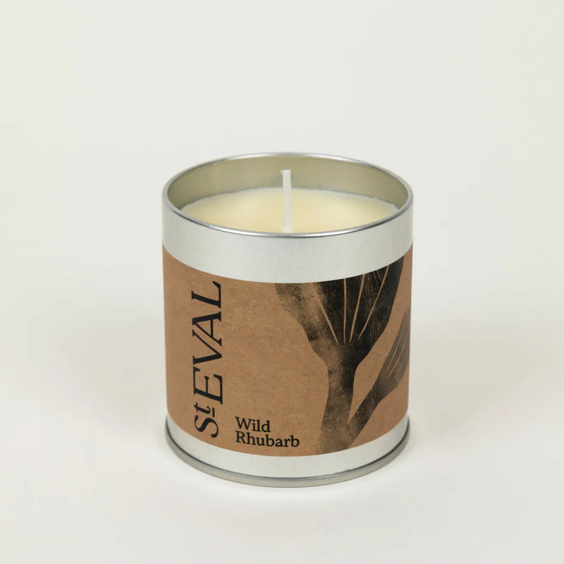 Wild Rhubarb Tin Candle