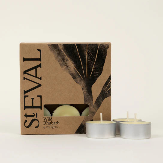 Wild Rhubarb Scented Tealights