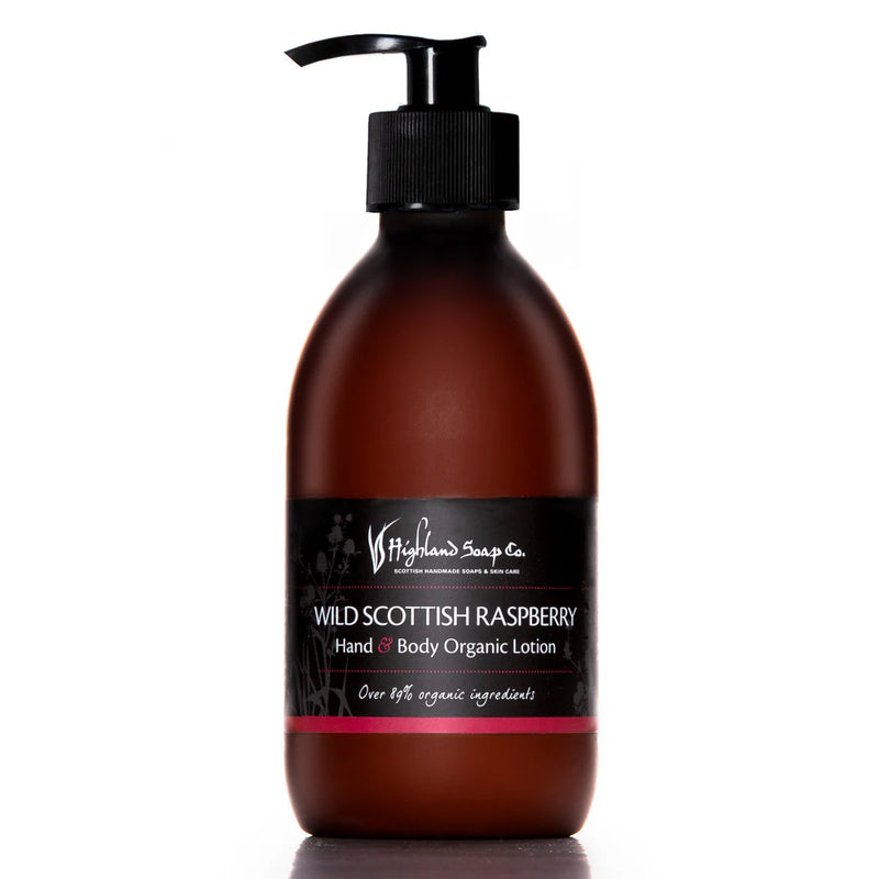 Wild Scottish Raspberry Organic Hand & Body Lotion