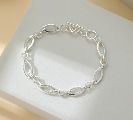 Silver Shapes Bracelet