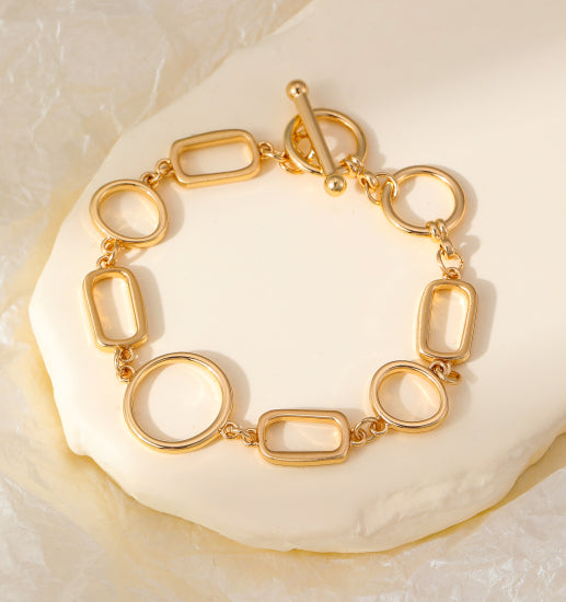 Gold Links Bracelet