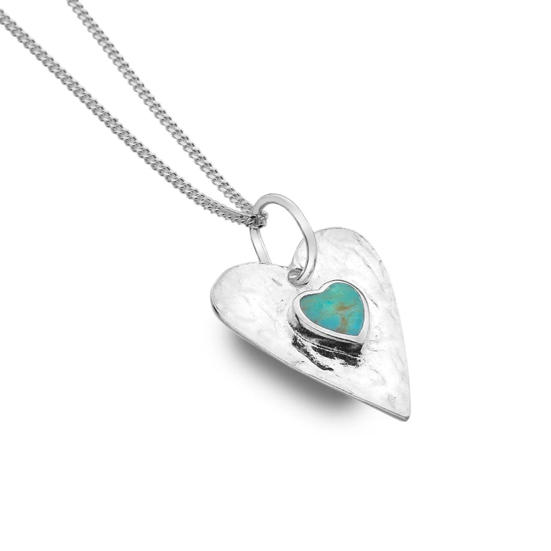 Forever Turquoise Heart Pendant