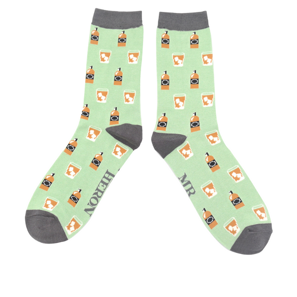 Whisky Men’s Socks - Mint