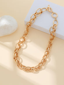 Gold Chunky Chain Necklace