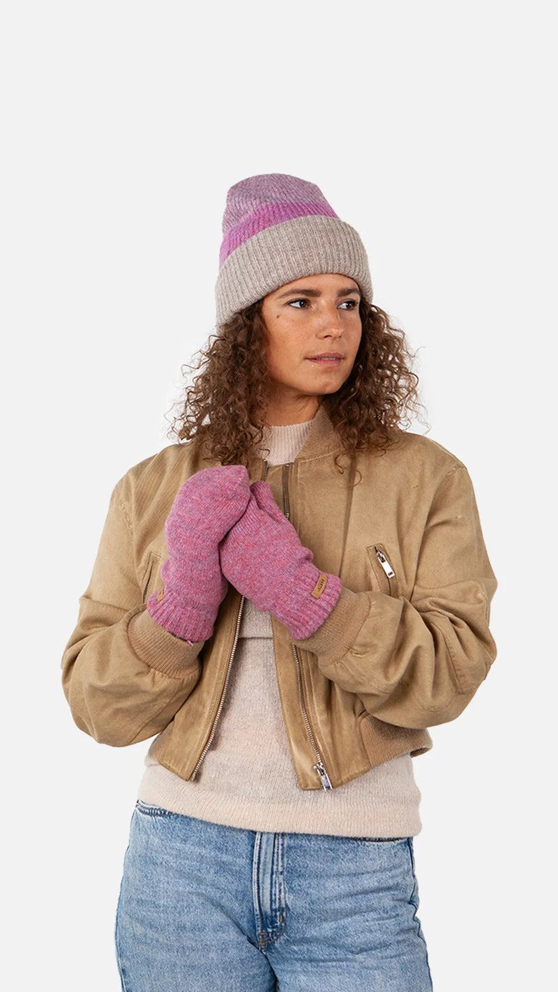 Witzia Mitts - Rose