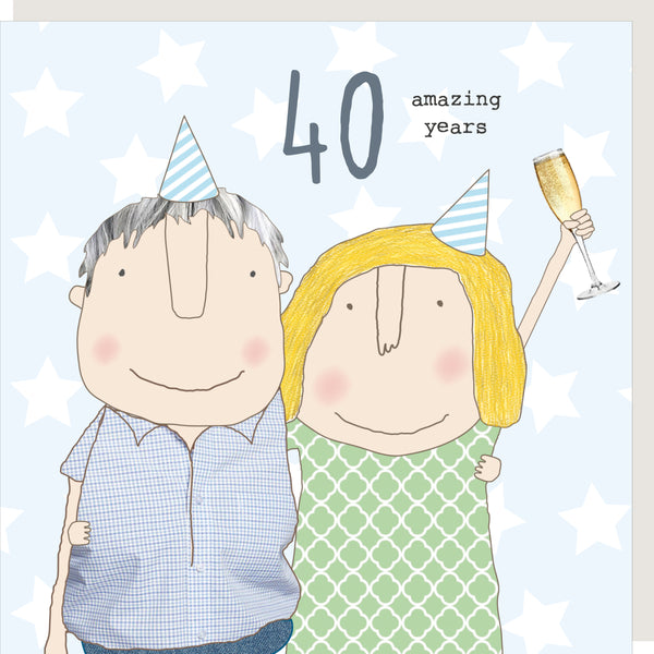 40th Anniversary Card