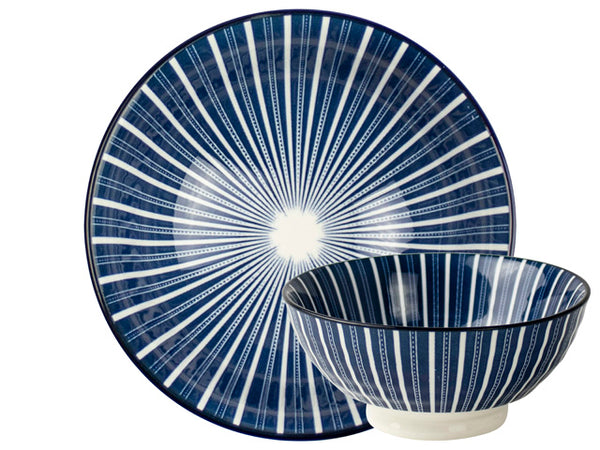 Stripes Ceramic Dish, 12cm