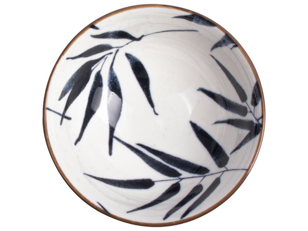 Bamboo Ceramic Bowl - 12 X 5.5cm