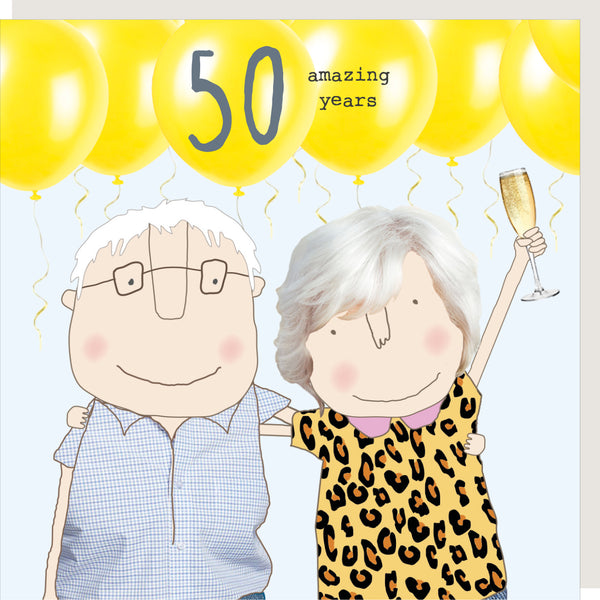 50th Anniversary Card