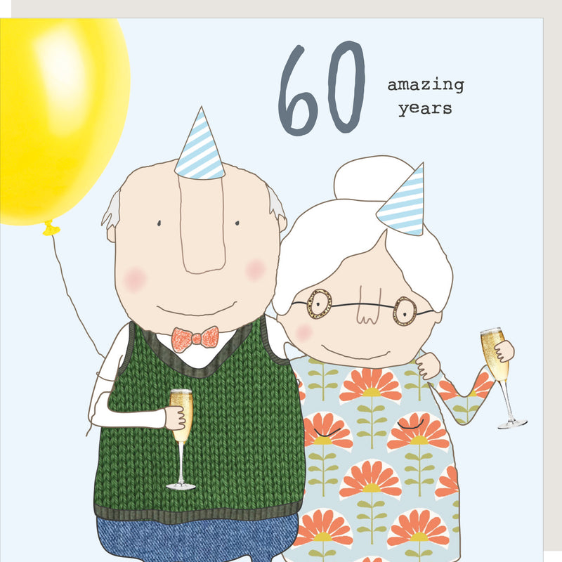 60th Anniversary Card