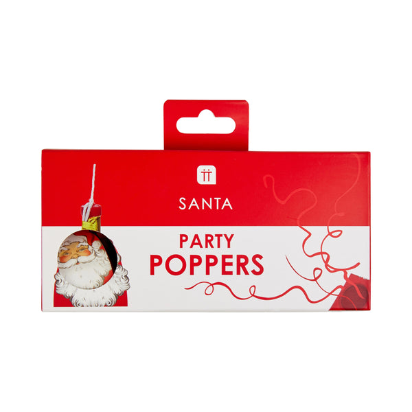 Botanical Santa Party Poppers