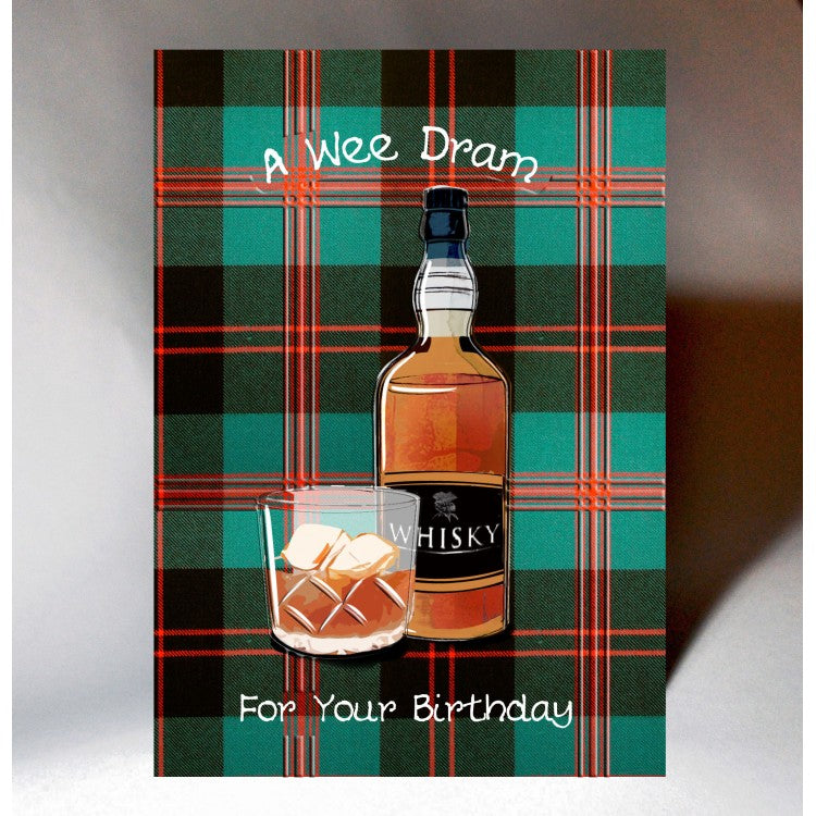 A Wee Dram Birthday Card