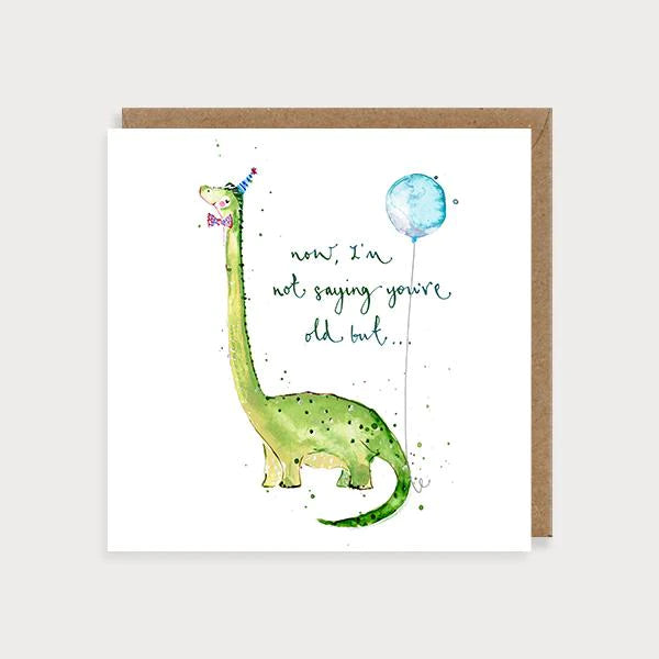 Birthday Dinosaur Card