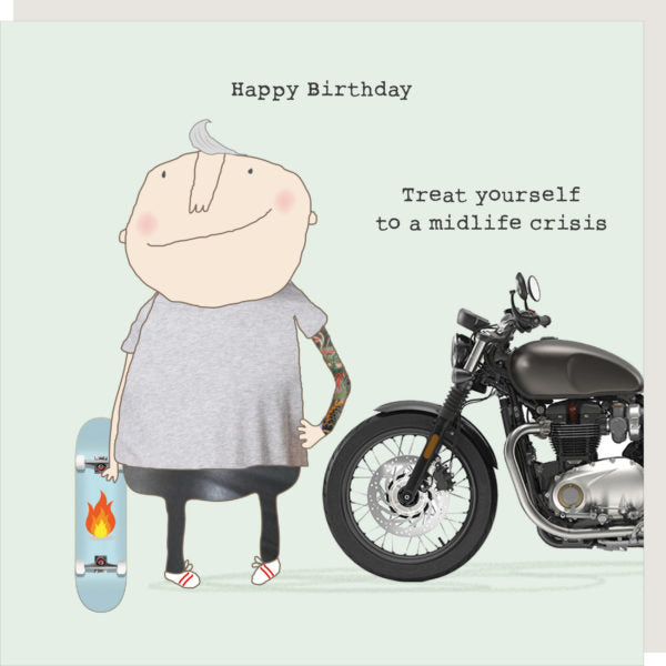 Midlife Crisis Birthday Card