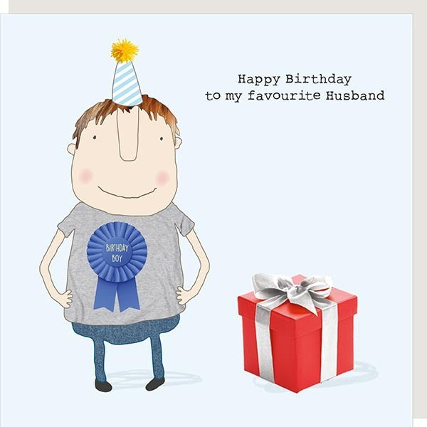 Happy Birthday Husband Card