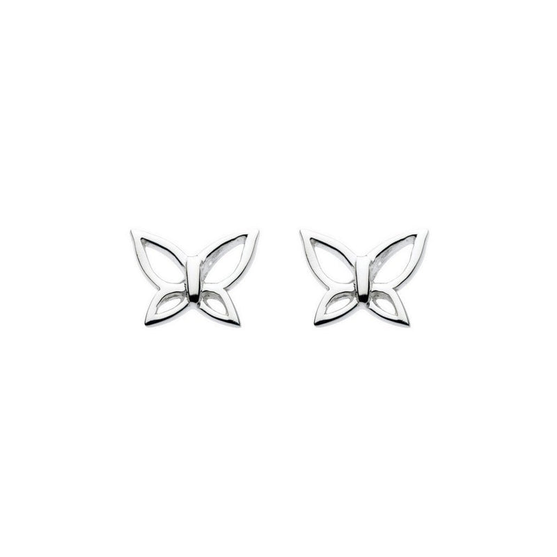 Dinky Cut Out Wing Butterfly Stud Earring