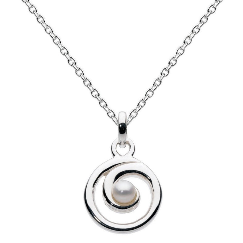 Freshwater Pearl Spiral Pendant