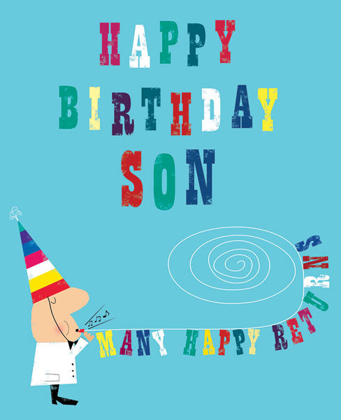 Happy Birthday Son Card